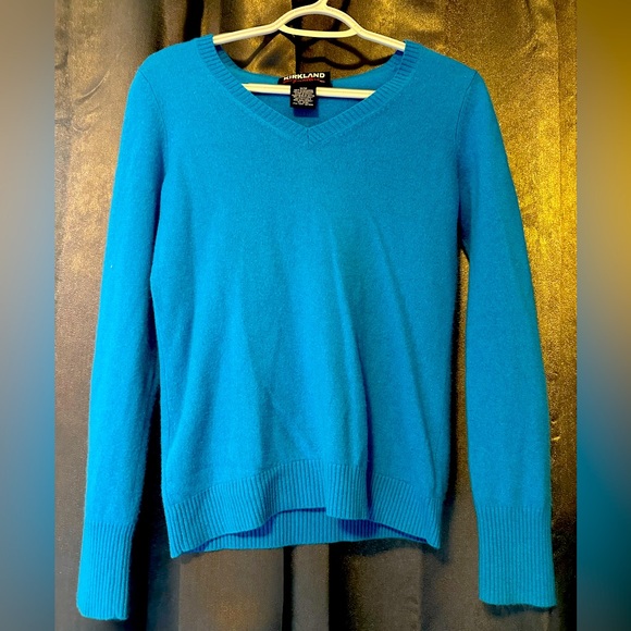 100% Cashmere / Cachemire long sleeve cardigan - Picture 1 of 3